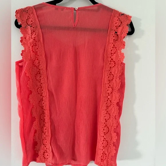 Tanks top - sleeveless with embroidery lace esotérica- small - Picture 2 of 5